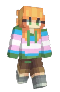 Front of LeDumish's skin