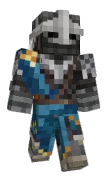 elephant and iron Minecraft skin — Classic model