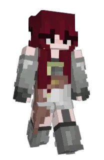 Front of MellXD's skin