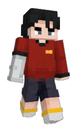 tamarillo and old brick Minecraft skin — Slim model — first worn by MAlphaa