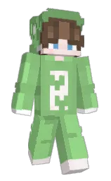 granny smith apple and olivine Minecraft skin — Slim model — first worn by J8di