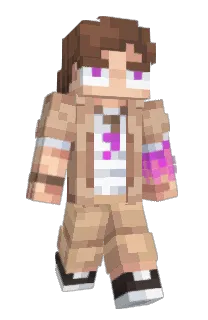 Front of JustListy's skin