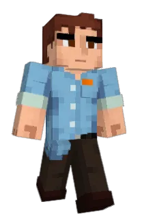 Front of Minecraft skin