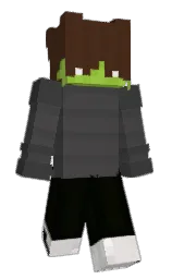 Veetopotamus's Minecraft skin wearing the Aurora cape