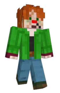 Front of mallaise's skin
