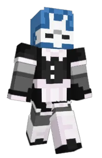 Front of aizington's skin