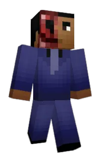 Front of Minecraft skin