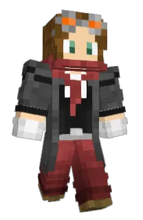 Front of PoplinMan's skin