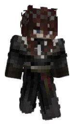 Minecraft-Skin in cod gray — Modell: Schmal