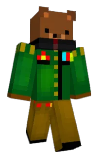 Front of Minecraft skin