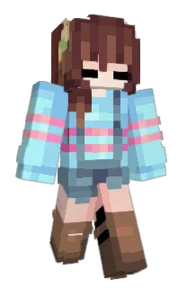 Front of Minecraft skin
