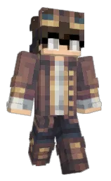 Danivi6502's Minecraft skin wearing the Hero cape