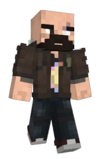 Front of Kemdellian's skin