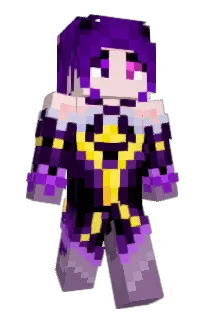 Front of PurplishCat's skin