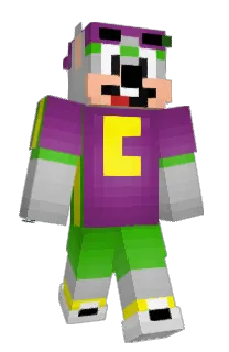 Front of Minecraft skin