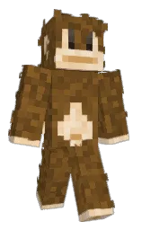 Zogler's Minecraft skin wearing the Migrator cape