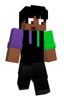 Front of AyoDen's skin