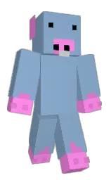 polo blue and white Minecraft skin — Classic model