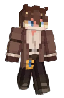Front of Caidr's skin
