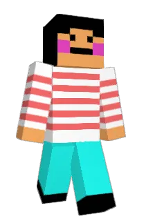 Front of Minecraft skin