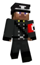 outer space and black Minecraft skin — Classic model — first worn by princepstein