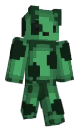 Nizi's Minecraft skin wearing the MineCon 2013 cape