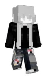 alto and black Minecraft skin — Slim model