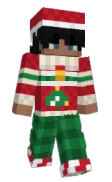 cardinal and tamarillo Minecraft skin — Slim model — first worn by seshon
