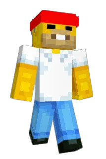 chacom Minecraft avatar full body