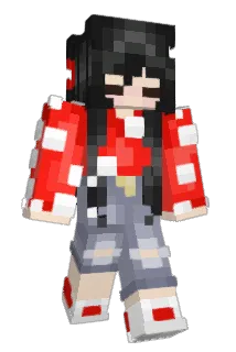 chaimed Minecraft avatar full body