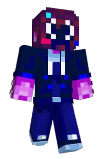 chain1ocked Minecraft avatar full body