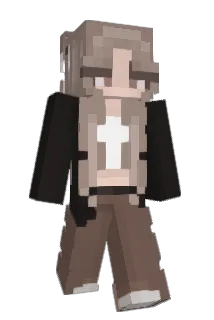 charcoalitos Minecraft avatar full body