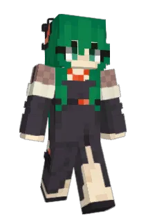 charcollie Minecraft avatar full body