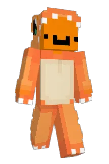 charmanderman Minecraft avatar full body