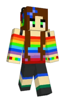 charmed4blue Minecraft avatar full body