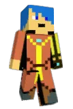 charpikachu Minecraft avatar full body