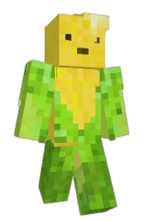 charred_corn Minecraft avatar full body