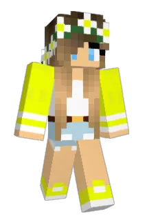 cheergirl100 Minecraft avatar full body
