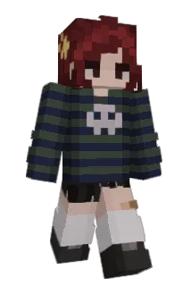 cherrymolk Minecraft avatar full body