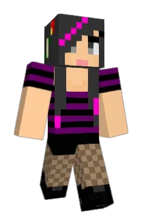 cherrysauras Minecraft avatar full body