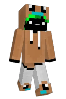 chi_panda Minecraft avatar full body