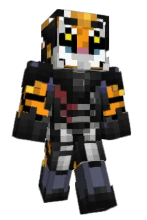 chiccotigro Minecraft avatar full body