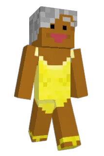 chickenIeg Minecraft avatar full body