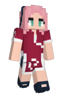 chickloca Minecraft avatar full body