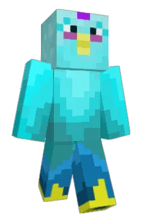 chickmix Minecraft avatar full body