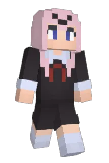 chikaguya Minecraft avatar full body