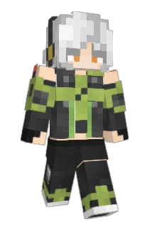 chikironi Minecraft avatar full body