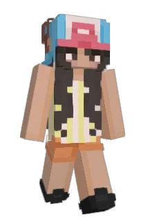 chikonkatsu Minecraft avatar full body
