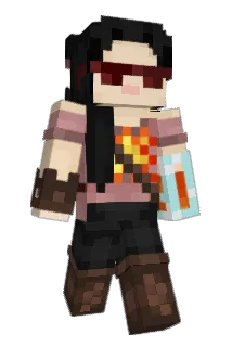 chillodactyl Minecraft avatar full body