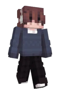 chillybelow Minecraft avatar full body